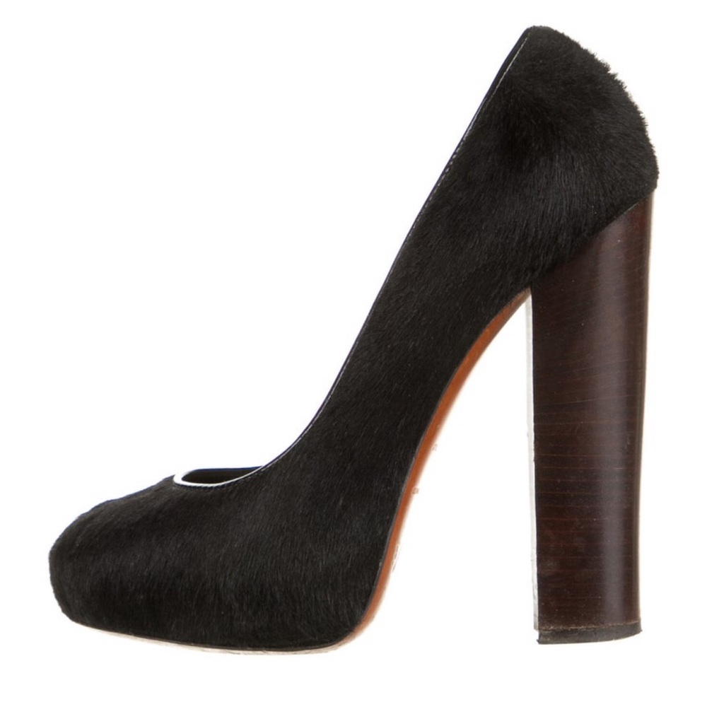 Brian Atwood Pony hair Pumps